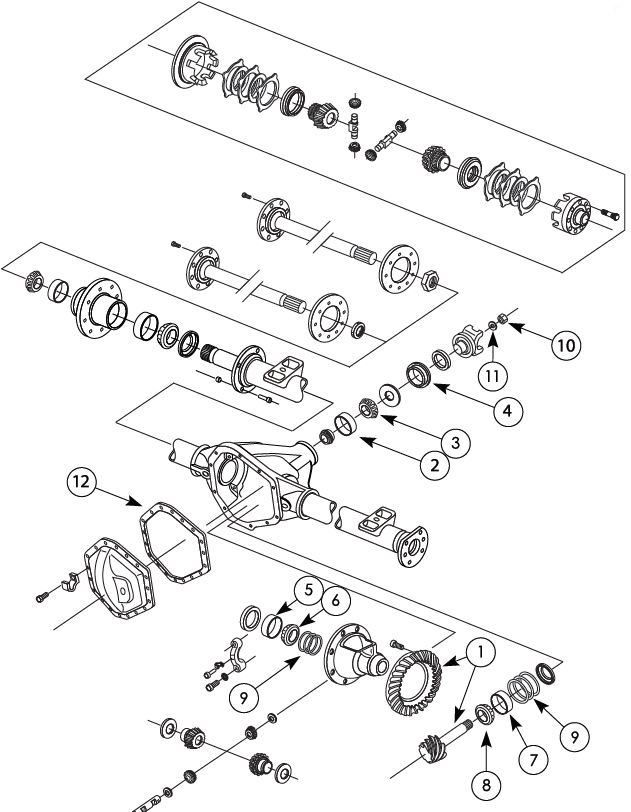 Dana 70 - D70 | Gearcentre Canada| Heavy Light-Duty Transmissions ...